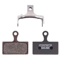 BRAKING Shimano Xtr 2011 Organische Scheibenbremsbeläge 20 Paare BRAKING Shimano Xtr 2011 Organische Scheibenbremsbeläge 20 Paare