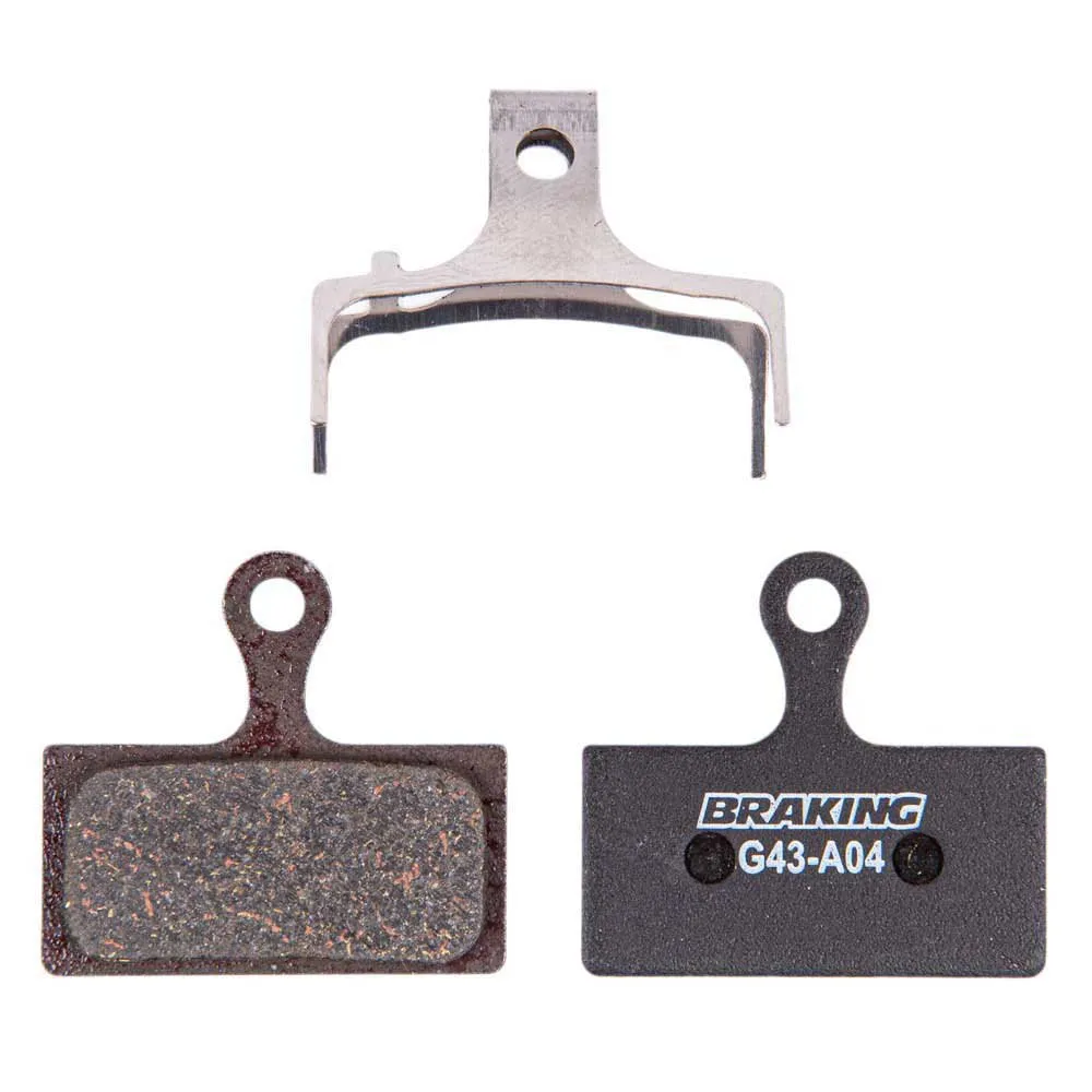 BRAKING Shimano Xtr 2011 Organische Scheibenbremsbeläge 20 Paare, Black, One Size BRAKING Shimano Xtr 2011 Organische Scheibenbremsbeläge 20 Paare, Black, One Size