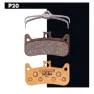 BRAKING Shimano Xtr Sinterbremsbeläge, Gold, One Size