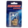 BRAKING Sram Red Etap Axs/force Etap Axs Metallische Carbon-scheibenbremsbeläge, Gold, One Size