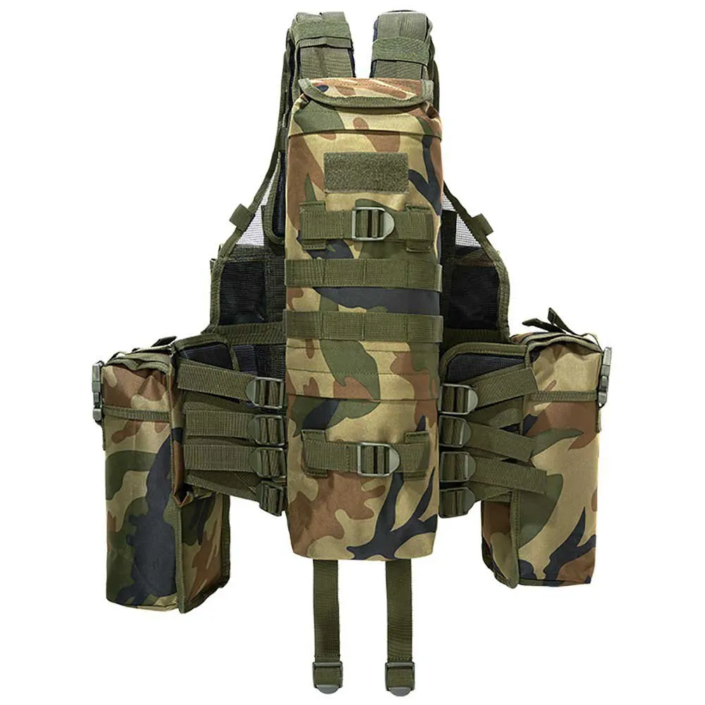 Brandit Tactical Weste, Woodland Brandit Tactical Weste, Woodland