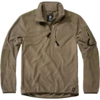 Brandit Troyer Ripstop Fleece Mit Halbem Reißverschluss Brandit Troyer Ripstop Fleece Mit Halbem Reißverschluss