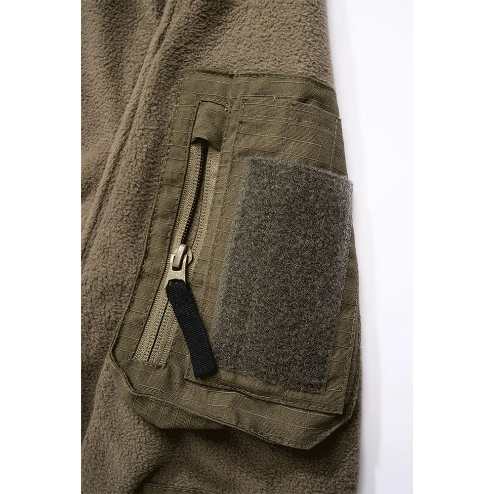 Brandit Troyer Ripstop Fleece Mit Halbem Reißverschluss Brandit Troyer Ripstop Fleece Mit Halbem Reißverschluss