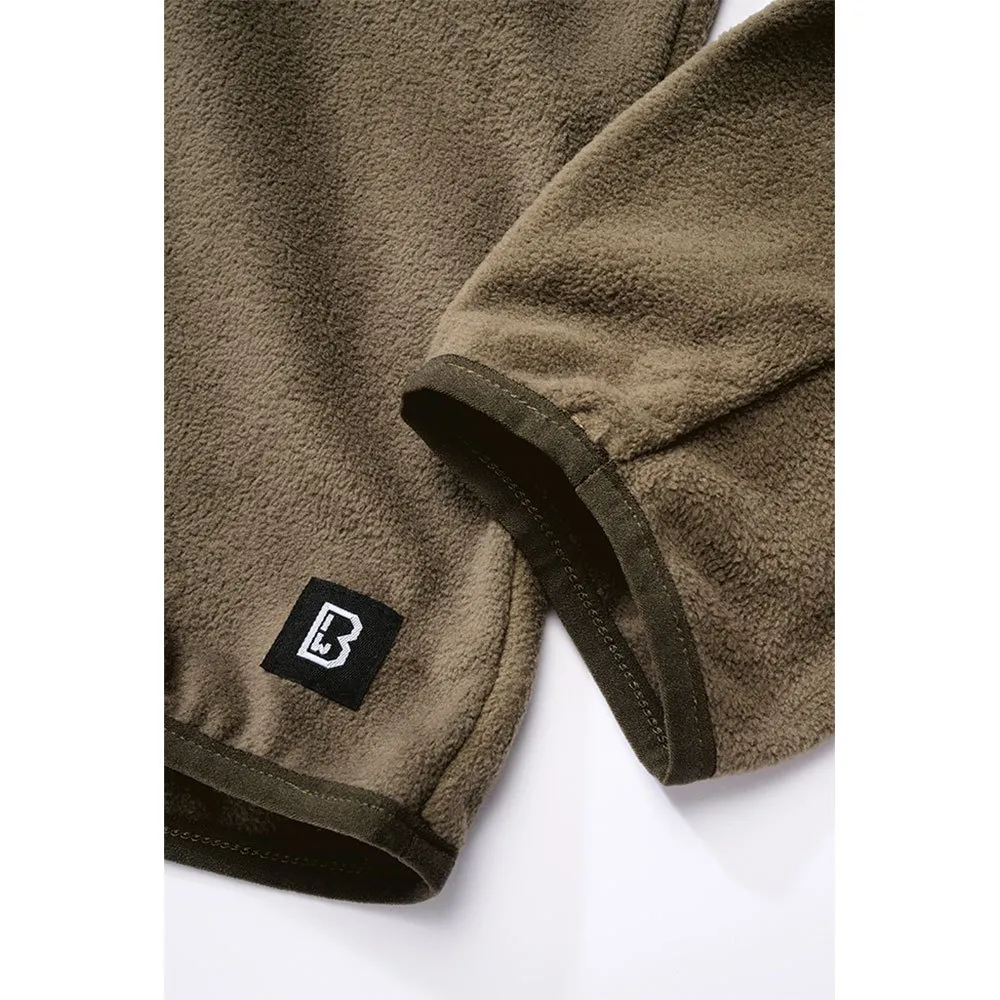 Brandit Troyer Ripstop Fleece Mit Halbem Reißverschluss Brandit Troyer Ripstop Fleece Mit Halbem Reißverschluss