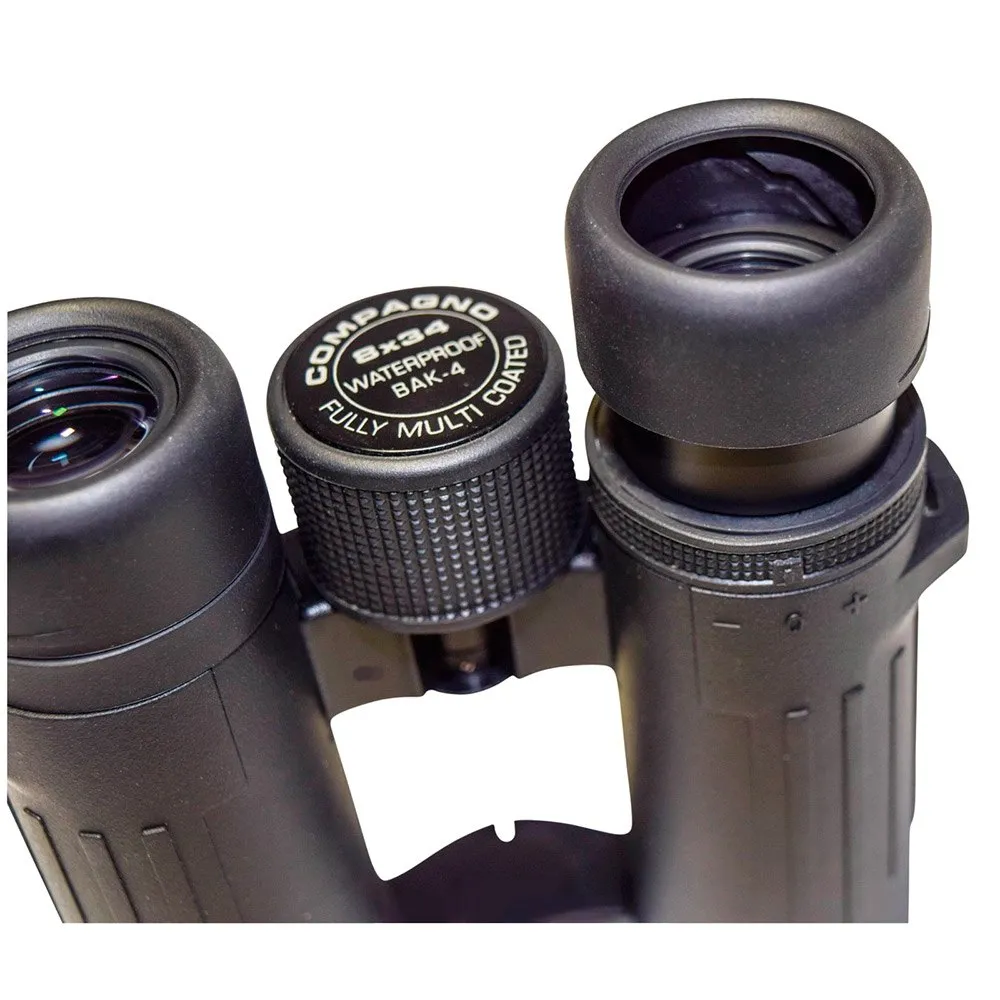Braun Photo Compagno 8x34 Wp Fernglas, Black, One Size Braun Photo Compagno 8x34 Wp Fernglas, Black, One Size