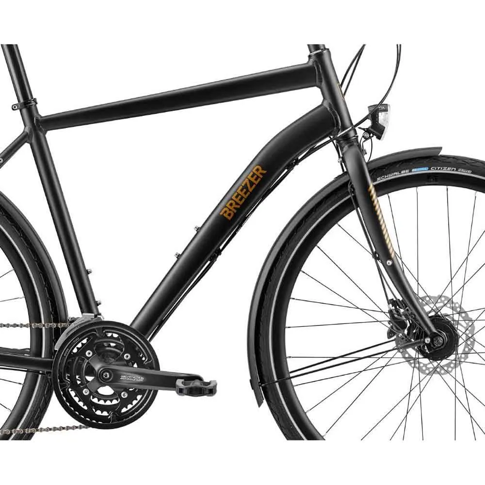 Breezer Liberty R2.3+ Altus 2022 Fahrrad, Satin black / gold, M Breezer Liberty R2.3+ Altus 2022 Fahrrad, Satin black / gold, M