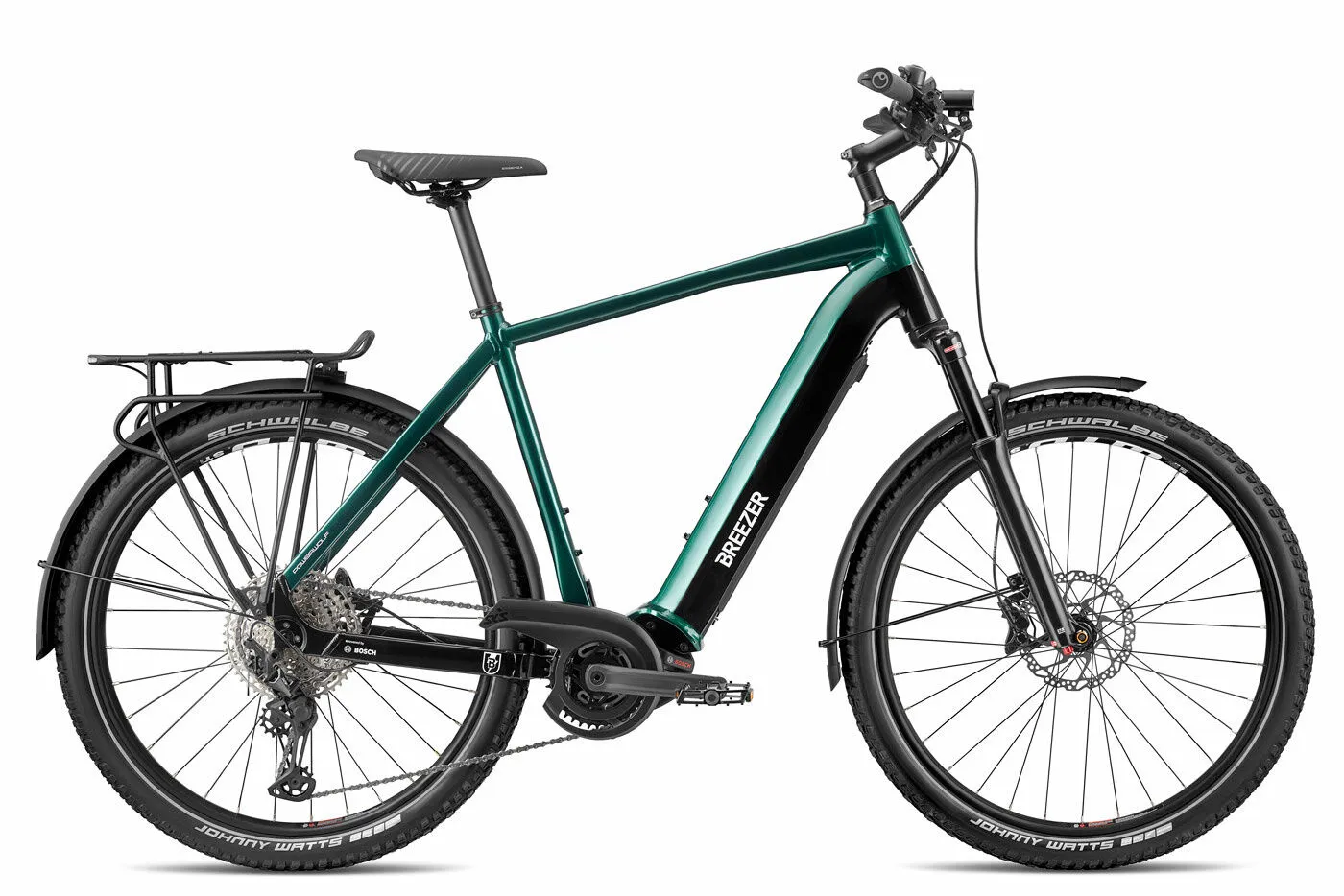 Breezer POWERWOLF EVO 1.1+ SM Dark Green/Black 27,5" 625 Wh Diamant, Dunkelgrün, 52cm Breezer POWERWOLF EVO 1.1+ SM Dark Green/Black 27,5" 625 Wh Diamant, Dunkelgrün, 52cm