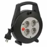Brennenstuhl 1092200 4 Outlets With Circuit Breaker 5 M Kabeltrommel, Black, One Size