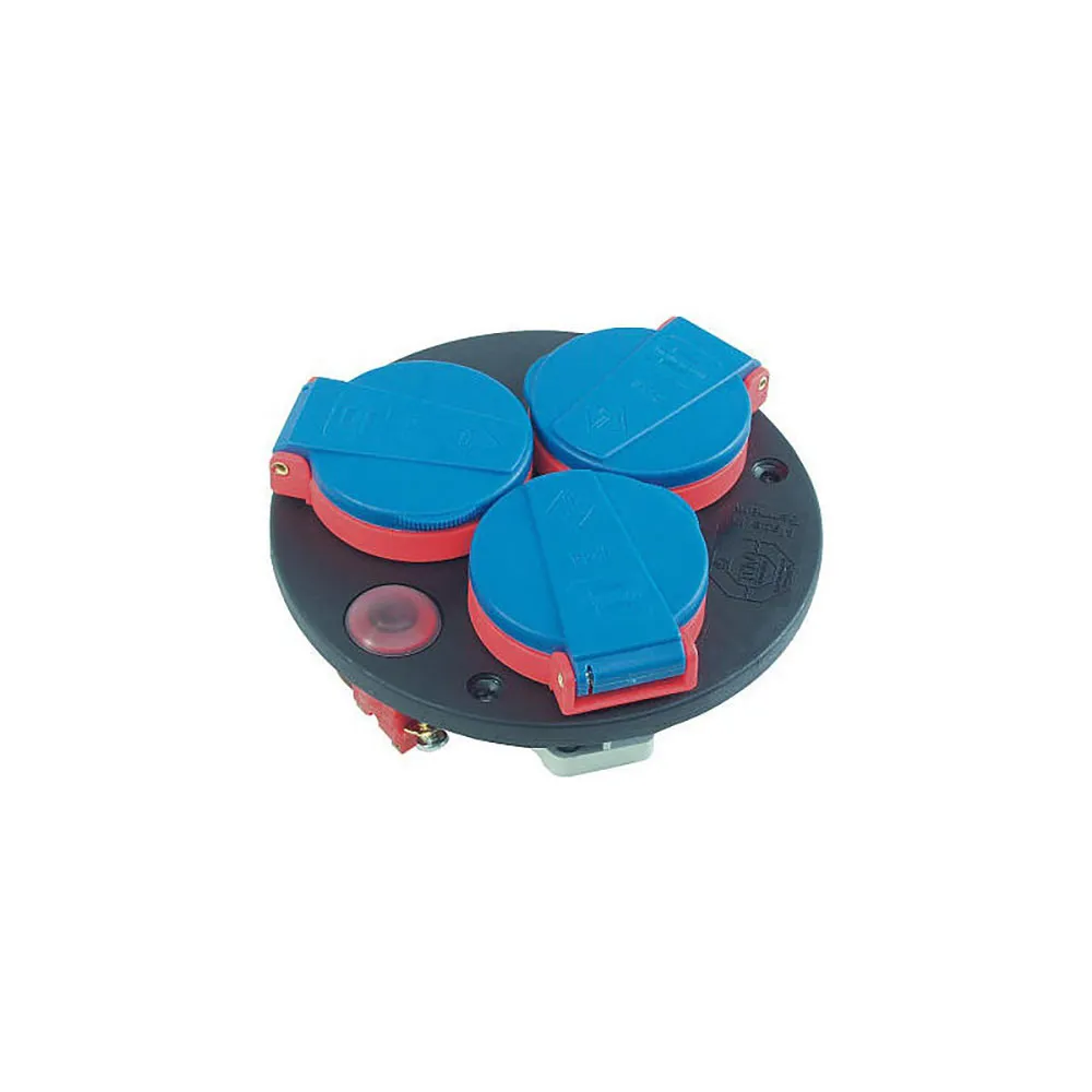 Brennenstuhl Brenn-1081090 Steckdosenleiste 6 Steckdosen, Black / blue / red, One Size Brennenstuhl Brenn-1081090 Steckdosenleiste 6 Steckdosen, Black / blue / red, One Size