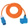 Brennenstuhl Cee Auf Ip44 Verlängerungskabel 10 M, Orange / blue, One Size