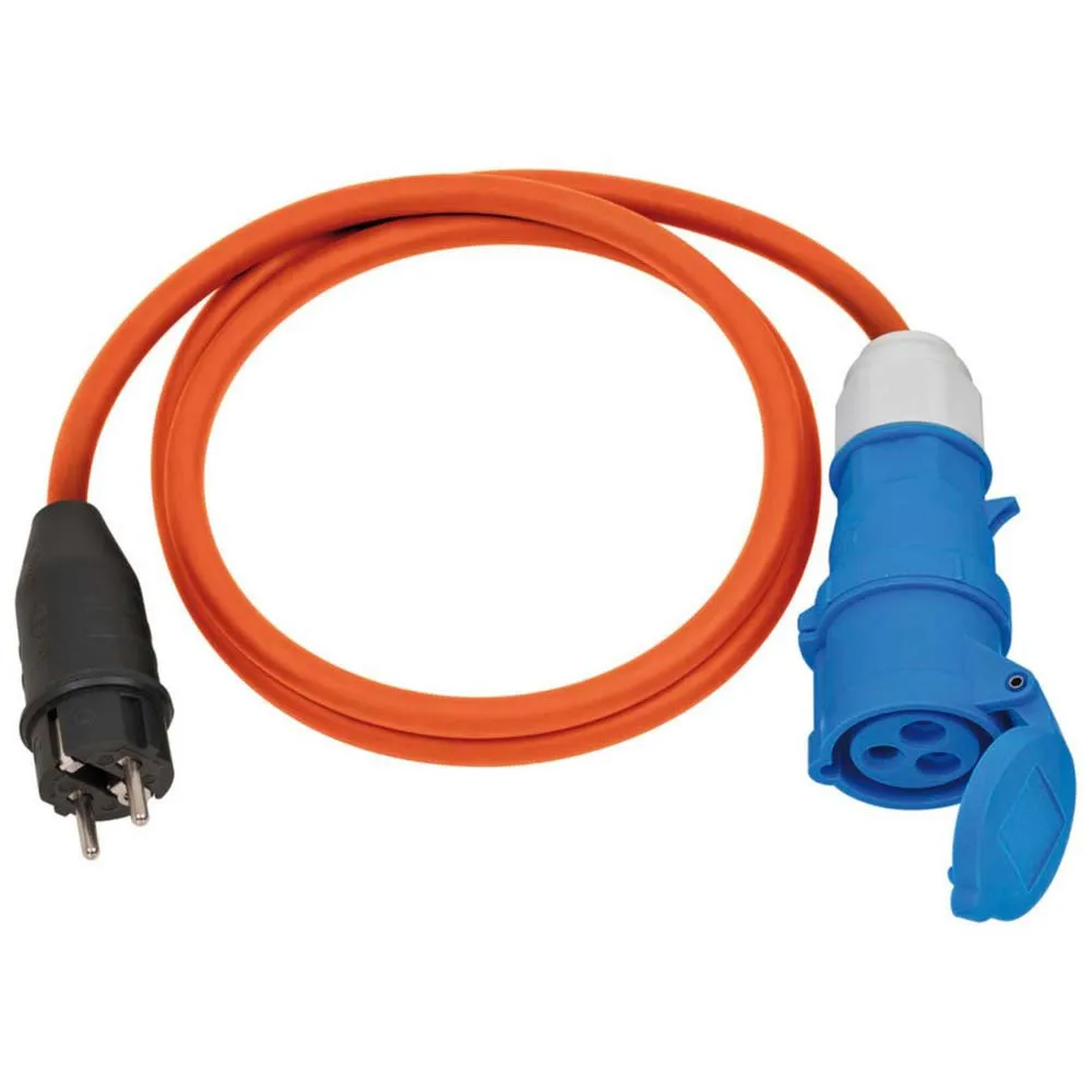 Brennenstuhl Ip44 Auf Sicherheitskontaktadapter-konverter 1.5 M, Black / blue / orange, One Size Brennenstuhl Ip44 Auf Sicherheitskontaktadapter-konverter 1.5 M, Black / blue / orange, One Size
