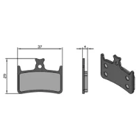 Brenta Ciclo E4/rx4 Hope Sinterbremsbeläge