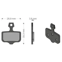 Brenta Ciclo Elixir 9/7/cr/xx/t/tl Avid/sram Sinterbremsbeläge