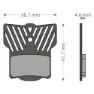 Brenta Ciclo Light Tech Mt2-8 Disk Magura Scheibenbremsbeläge, Black / silver, One Size