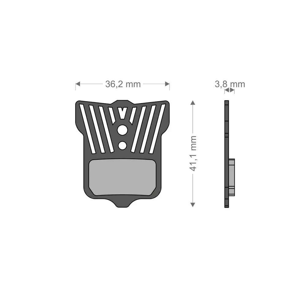 Brenta Ciclo Lightech Elixir 9/7/cr/xx/x0/t/tl Avid/sram Scheibenbremsbeläge, Black, One Size Brenta Ciclo Lightech Elixir 9/7/cr/xx/x0/t/tl Avid/sram Scheibenbremsbeläge, Black, One Size