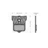 Brenta Ciclo Lightech Elixir 9/7/cr/xx/x0/t/tl Avid/sram Scheibenbremsbeläge, Black, One Size