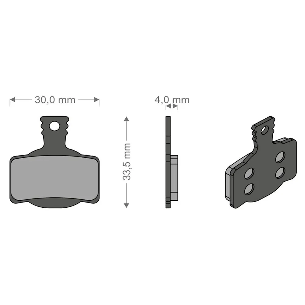 Brenta Ciclo Mt2-8/road Disk Magura/campagnolo Sinterbremsbeläge, Black / silver, One Size Brenta Ciclo Mt2-8/road Disk Magura/campagnolo Sinterbremsbeläge, Black / silver, One Size