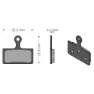 Brenta Ciclo Xtr/k-force/mcx1 Shimano/fsa/rever Sinterbremsbeläge, Black / silver, One Size