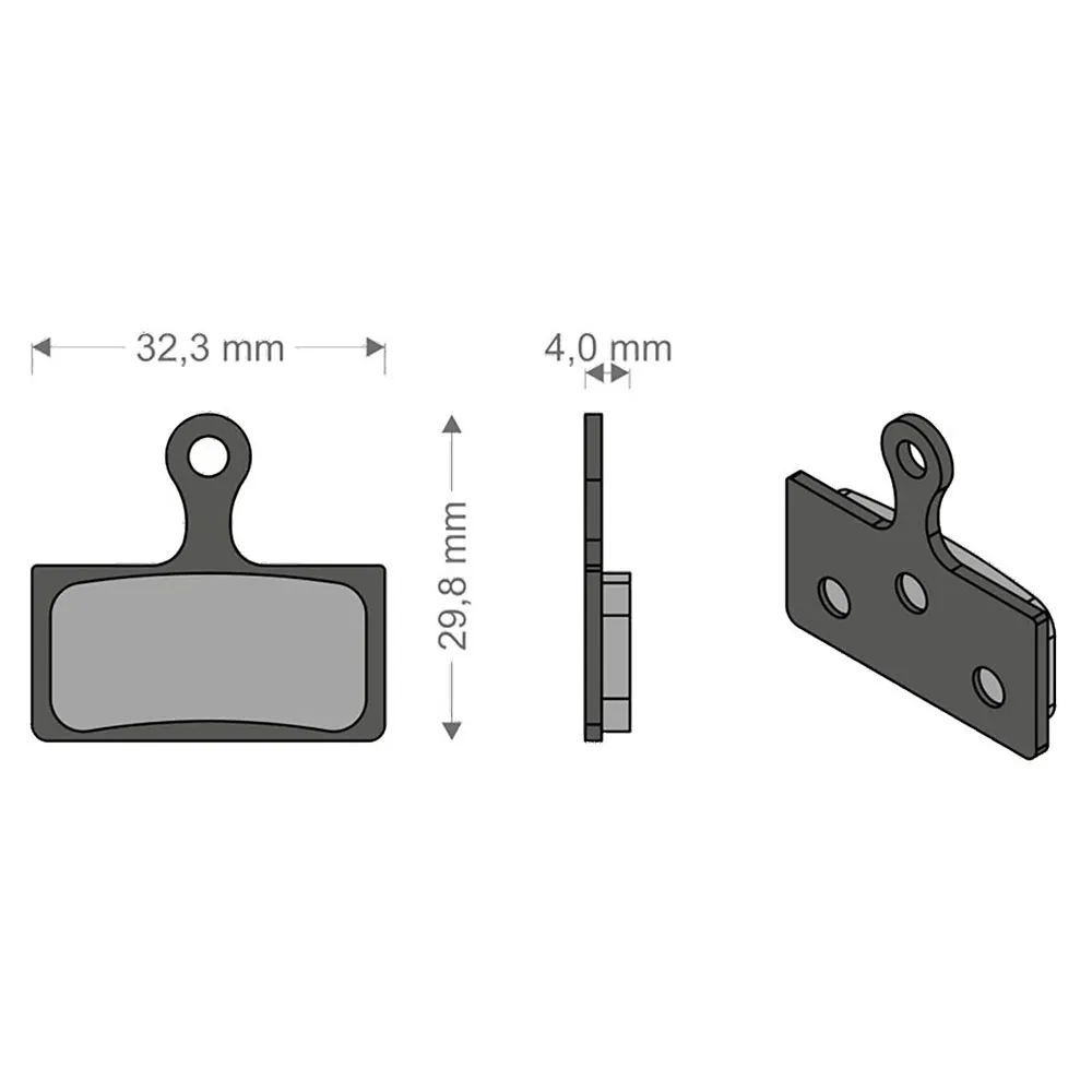 Brenta Ciclo Xtr/k-force/mcx1 Shimano/fsa/rever Sinterbremsbeläge, Black / silver, One Size Brenta Ciclo Xtr/k-force/mcx1 Shimano/fsa/rever Sinterbremsbeläge, Black / silver, One Size