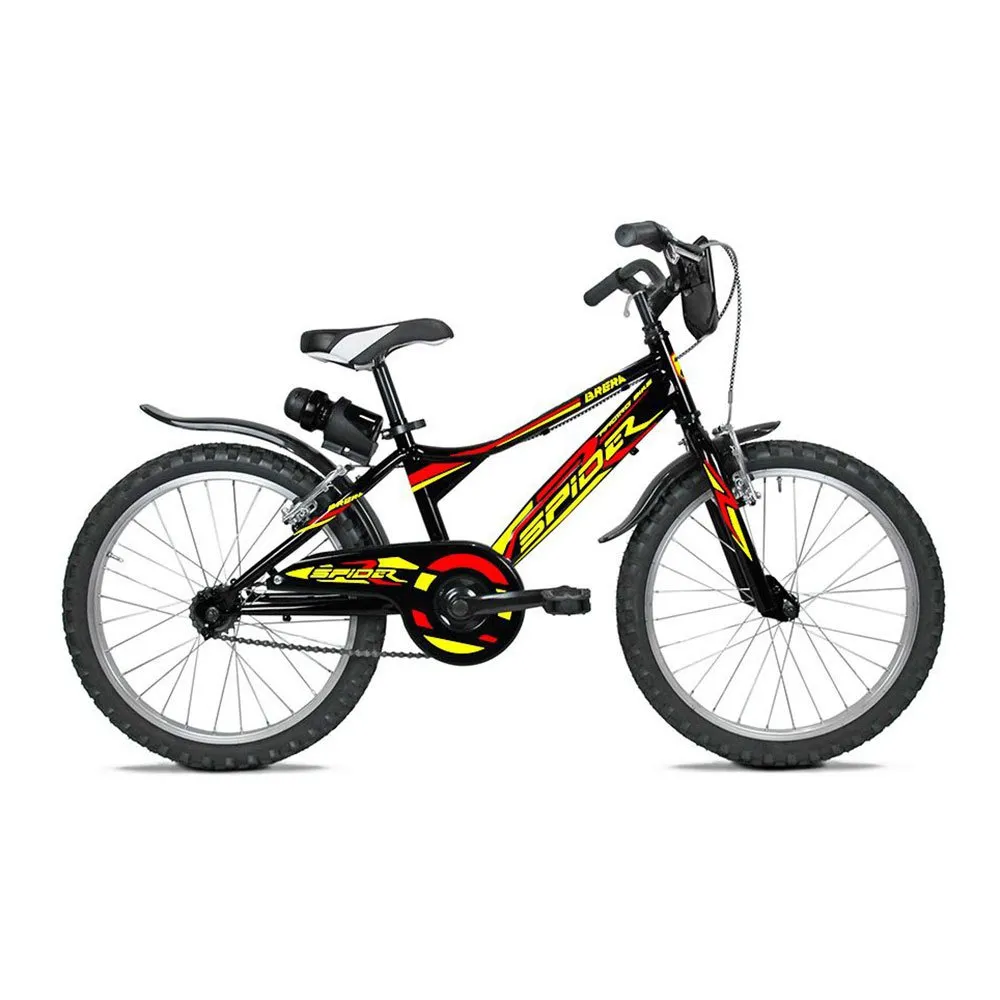 Brera Spider 2.0 20´´ 1s Fahrrad, Black / yellow, One Size Brera Spider 2.0 20´´ 1s Fahrrad, Black / yellow, One Size