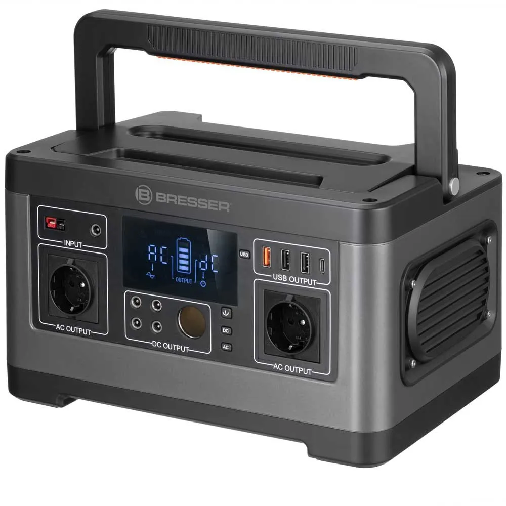 Bresser 3810020 500w Portable Netzteil, Black / grey, One Size Bresser 3810020 500w Portable Netzteil, Black / grey, One Size