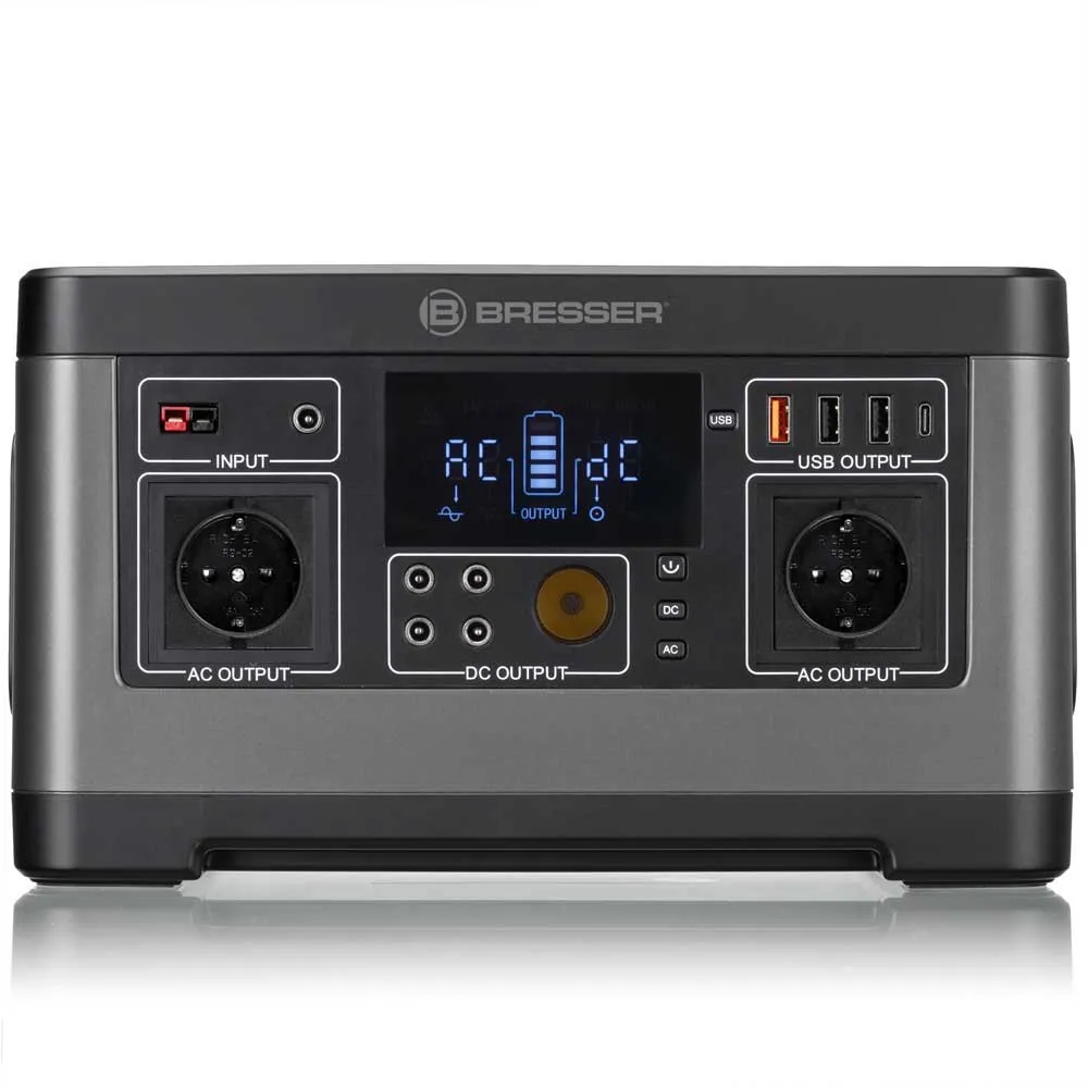 Bresser 3810020 500w Portable Netzteil, Black / grey, One Size Bresser 3810020 500w Portable Netzteil, Black / grey, One Size