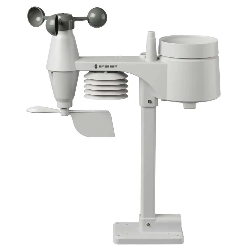 Bresser 7002511 5 Wetterstation, White, One Size, EU Plug 220V Bresser 7002511 5 Wetterstation, White, One Size, EU Plug 220V