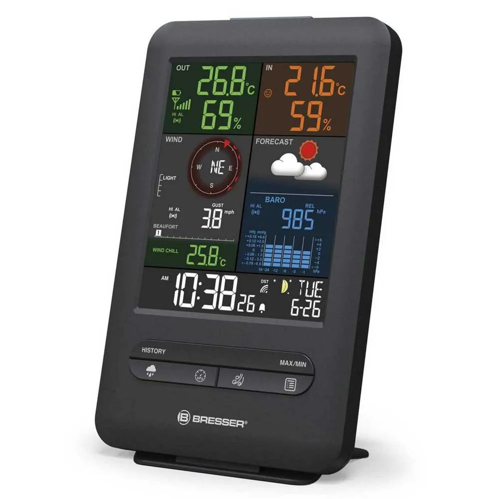 Bresser 7002525 Wetterstation, White, One Size Bresser 7002525 Wetterstation, White, One Size