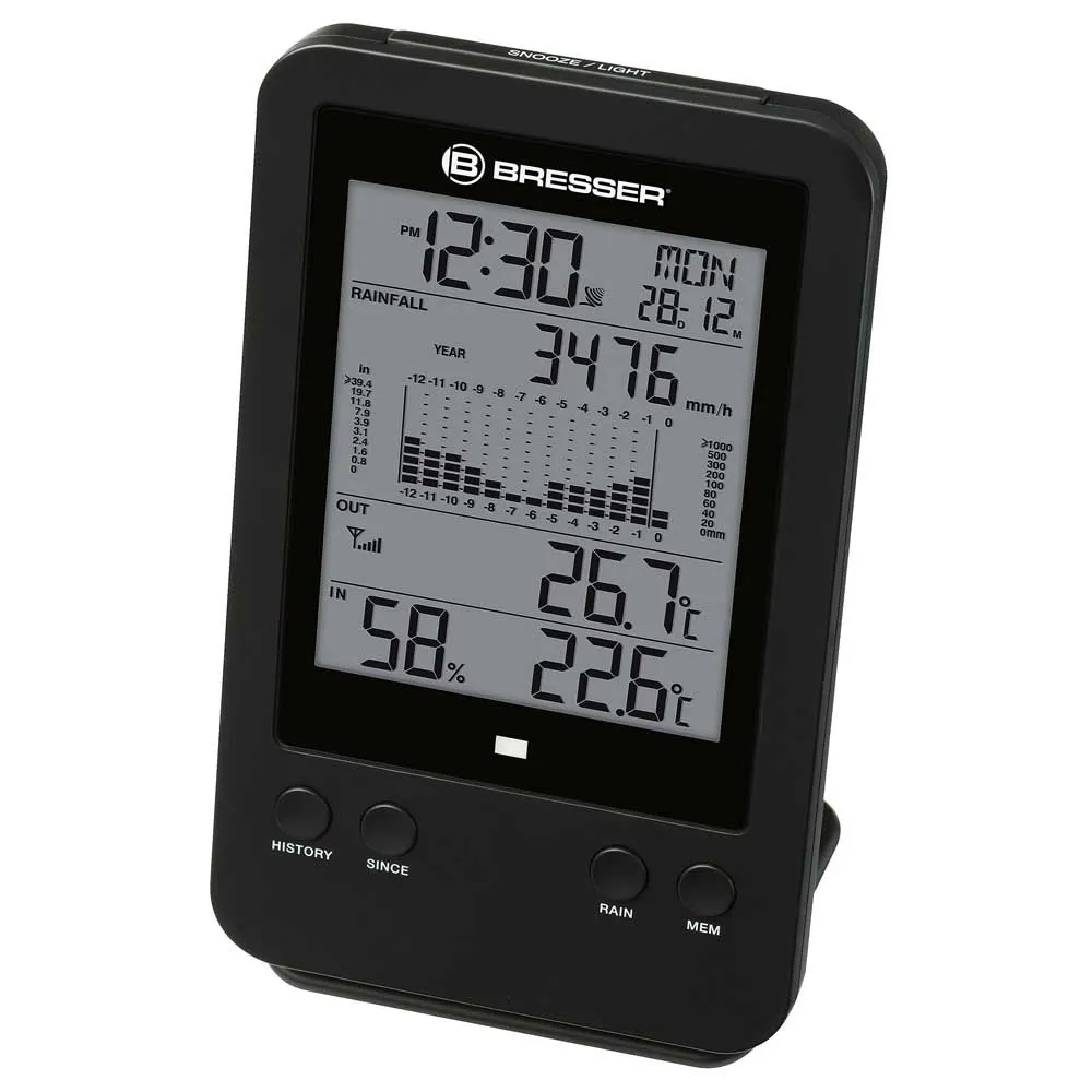 Bresser 7002530 Regenmesser, Black, One Size Bresser 7002530 Regenmesser, Black, One Size