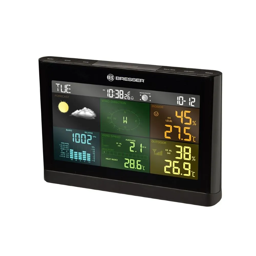 Bresser 7002550 Cm3000 5 Wetterstation, Black / white, One Size, EU Plug 220V Bresser 7002550 Cm3000 5 Wetterstation, Black / white, One Size, EU Plug 220V