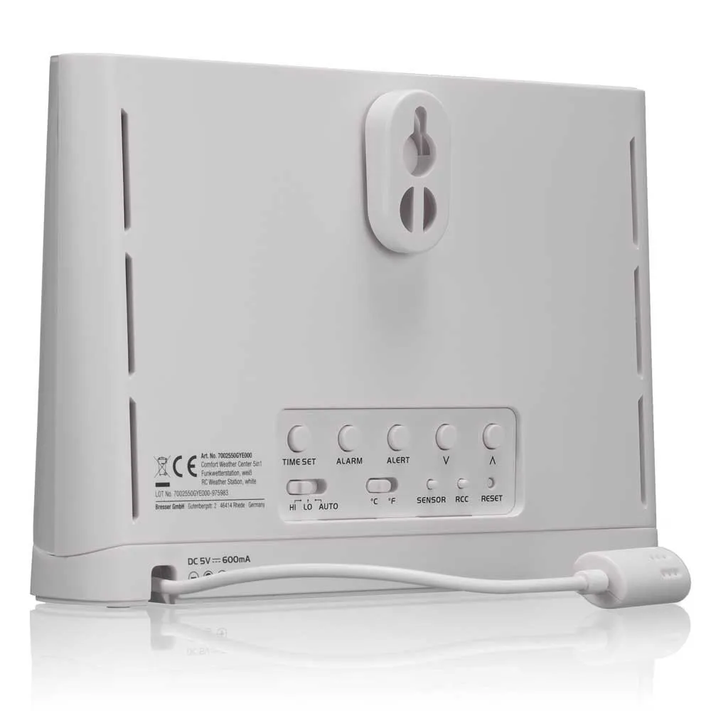Bresser 7002550gye000 Wetterstation, White, One Size, EU Plug 220V Bresser 7002550gye000 Wetterstation, White, One Size, EU Plug 220V