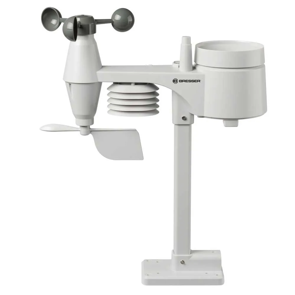 Bresser 7002580 5 Wetterstation, Black / white, One Size, EU Plug 220V Bresser 7002580 5 Wetterstation, Black / white, One Size, EU Plug 220V