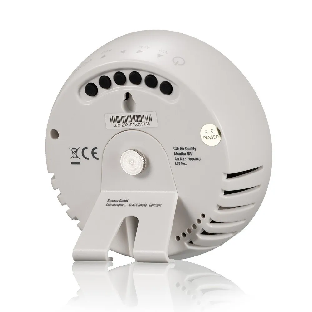 Bresser 7004040 Co2-messgerät, White, One Size Bresser 7004040 Co2-messgerät, White, One Size