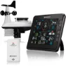 Bresser 7in1 Wifi With Light Intensity And Uv Measurement Function Wsx3001 Cm3lc2 Wetterstation, Black, One Size, EU Plug 220V