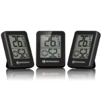 Bresser Climatemp Thermometer Und Hygrometer 3 Einheiten Bresser Climatemp Thermometer Und Hygrometer 3 Einheiten