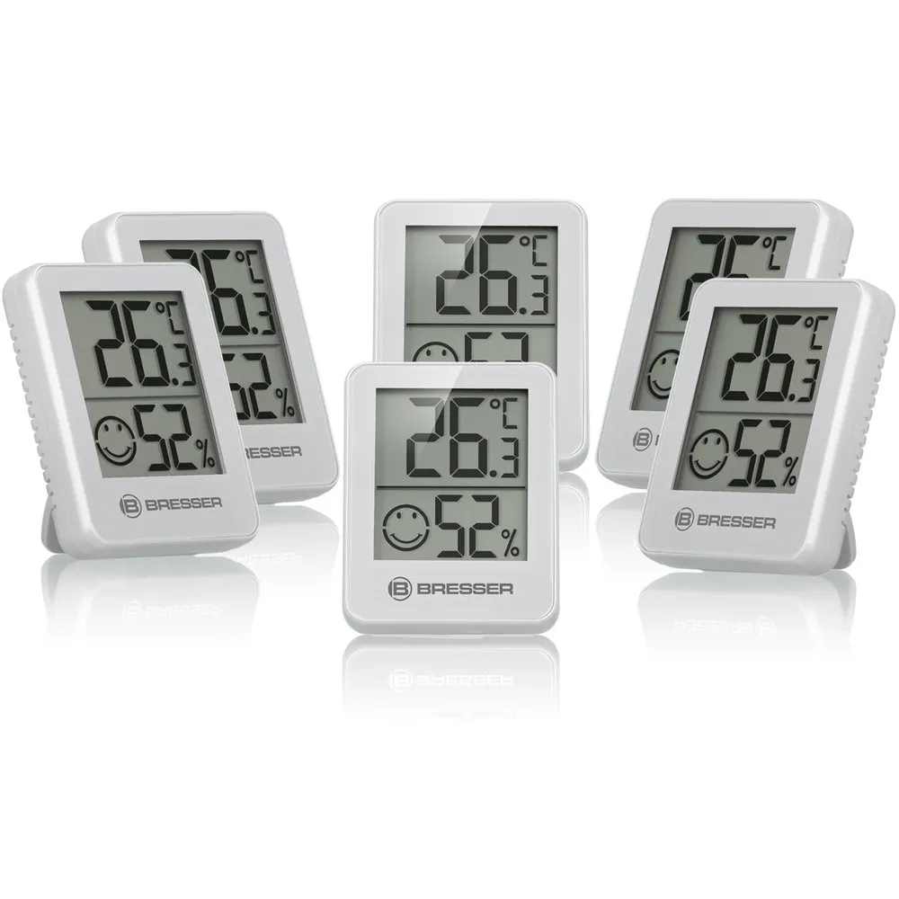 Bresser Climatrend Hygro Set Indicator Thermo Hygrometer 6 Einheiten Bresser Climatrend Hygro Set Indicator Thermo Hygrometer 6 Einheiten