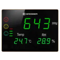 Bresser Co2-messgerät Lächelnde Ampel Extra Großes Led-display Bresser Co2-messgerät Lächelnde Ampel Extra Großes Led-display