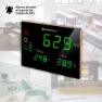 Bresser Co2-messgerät Lächelnde Ampel Extra Großes Led-display, Black / white, One Size