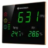 Bresser Co2-messgerät Lächelnde Ampel Extra Großes Led-display, Black / white, One Size