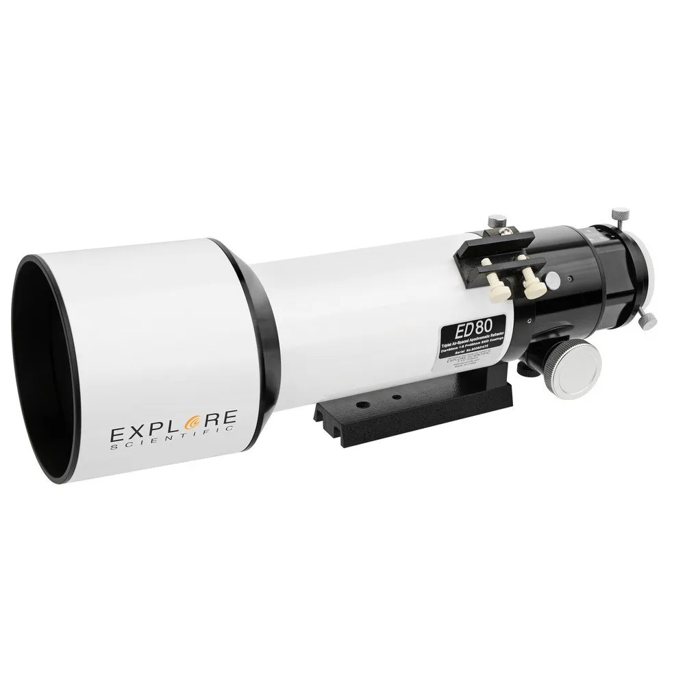 Bresser Ed Apo F/6 Fcd-100 Alu Hex Teleskopsucher 80 Mm, Black / white, One Size Bresser Ed Apo F/6 Fcd-100 Alu Hex Teleskopsucher 80 Mm, Black / white, One Size