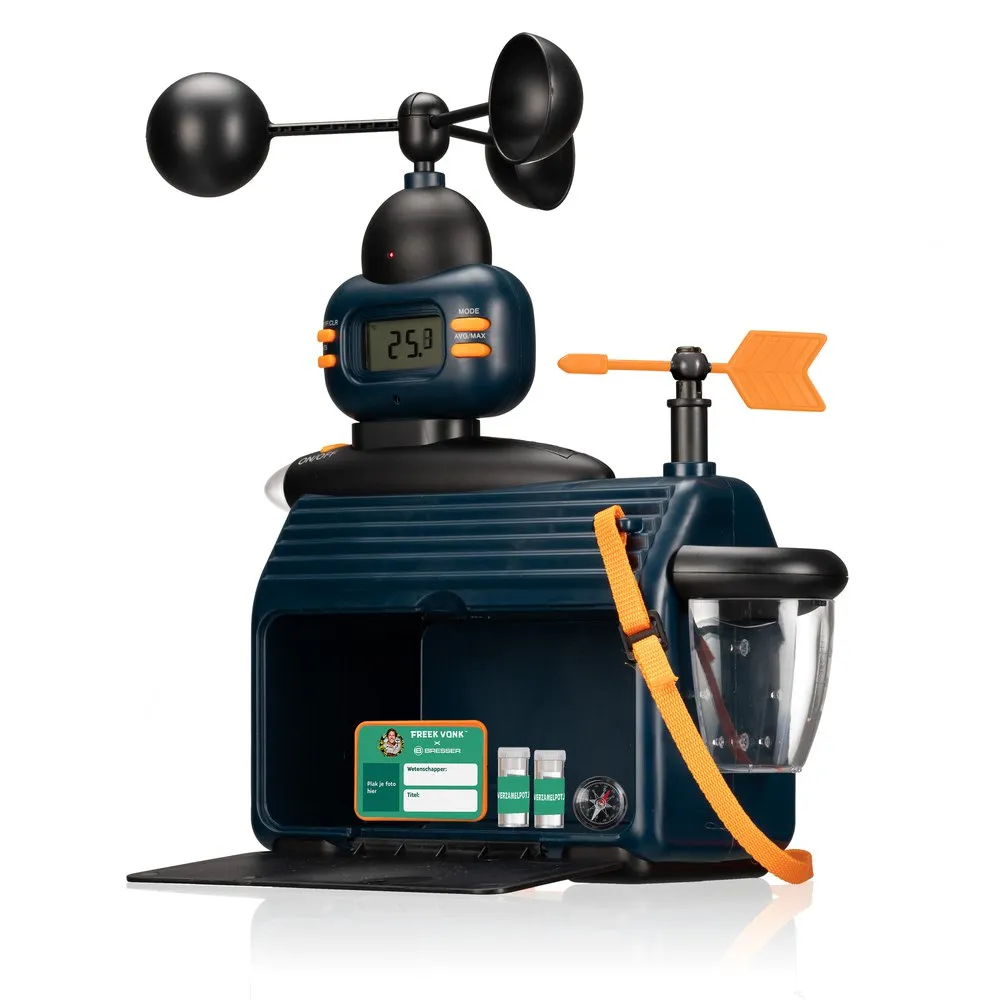 Bresser Freek Vonk X Wetterstation, Dark blue, One Size, EU Plug 220V Bresser Freek Vonk X Wetterstation, Dark blue, One Size, EU Plug 220V