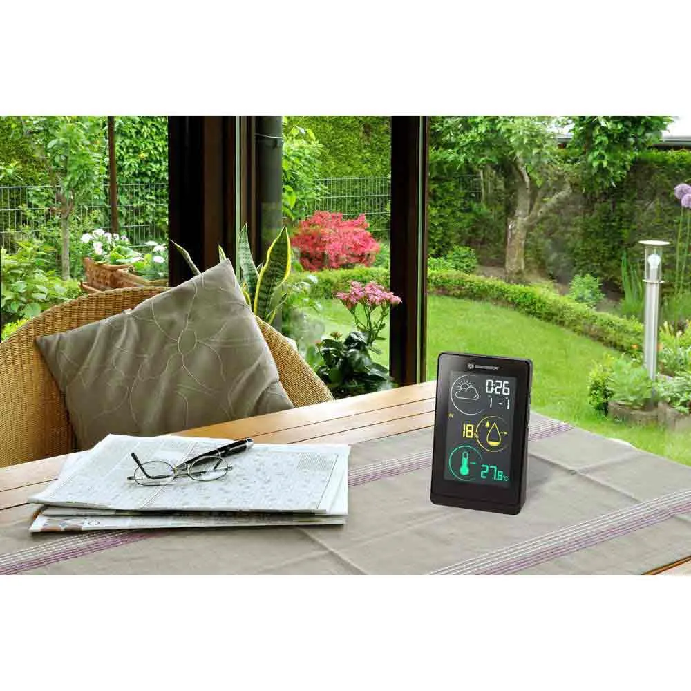Bresser Meteo H Wetterstation, White / black, One Size Bresser Meteo H Wetterstation, White / black, One Size