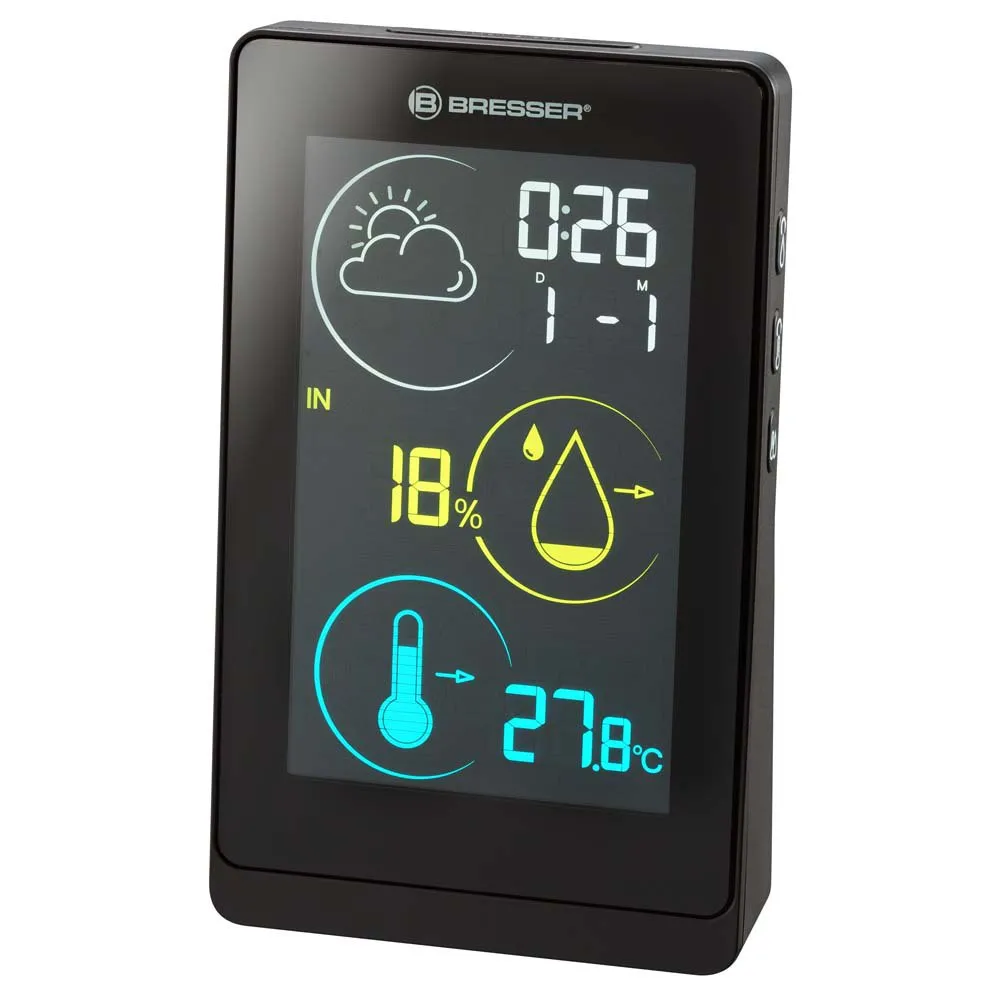 Bresser Meteo H Wetterstation, White / black, One Size Bresser Meteo H Wetterstation, White / black, One Size