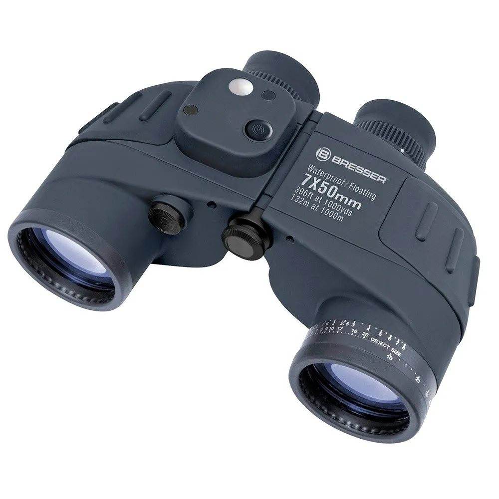 Bresser Nautic 7x50 Wd/kmp Fernglas, Black, One Size Bresser Nautic 7x50 Wd/kmp Fernglas, Black, One Size