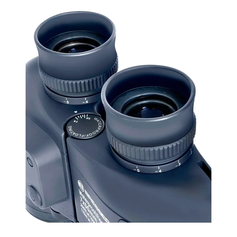 Bresser Nautic 7x50 Wd/kmp Fernglas, Black, One Size Bresser Nautic 7x50 Wd/kmp Fernglas, Black, One Size