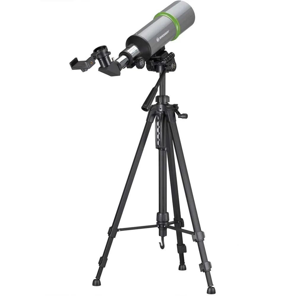 Bresser Nightexplorer 80/400 Teleskop, Black / grey, One Size Bresser Nightexplorer 80/400 Teleskop, Black / grey, One Size