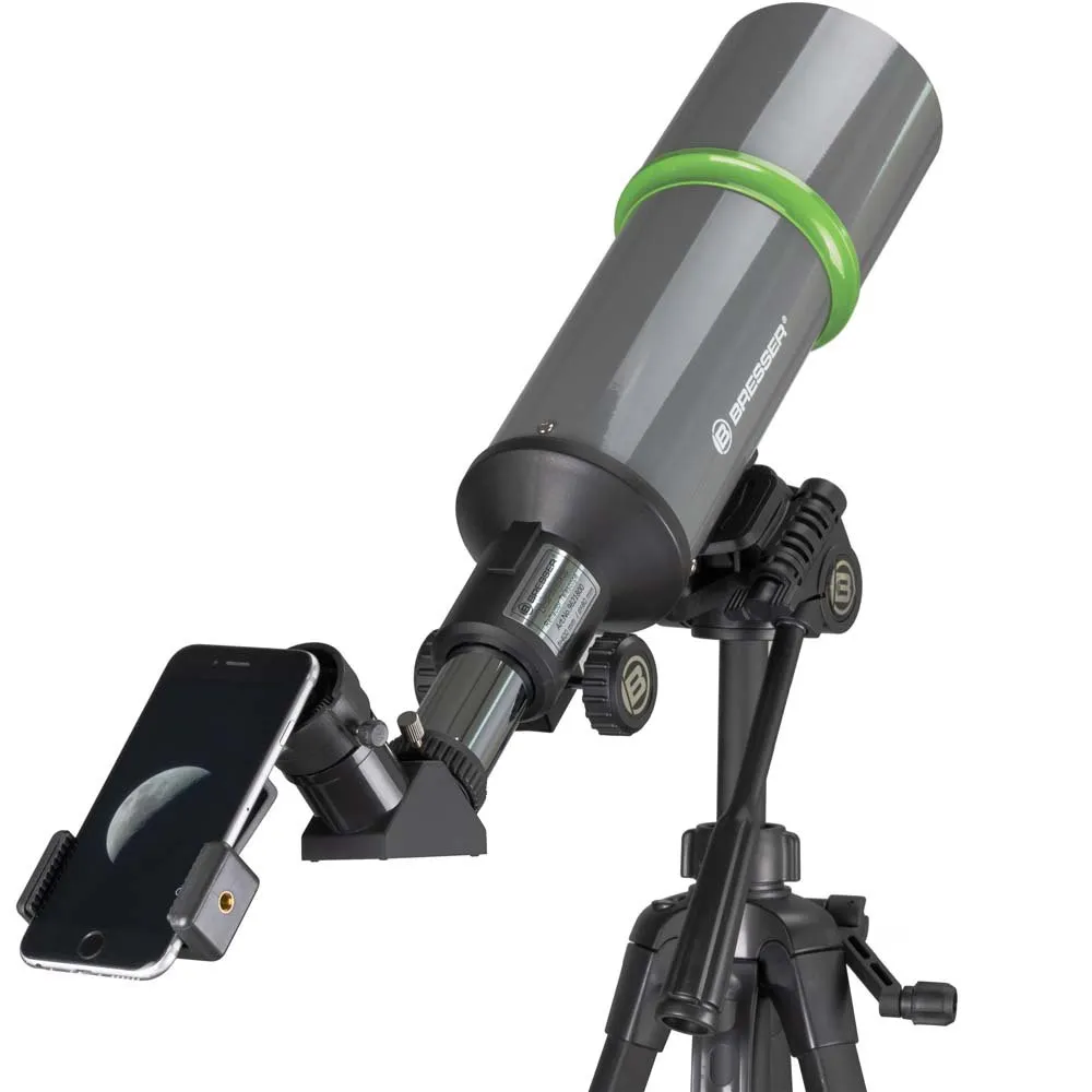 Bresser Nightexplorer 80/400 Teleskop, Black / grey, One Size Bresser Nightexplorer 80/400 Teleskop, Black / grey, One Size
