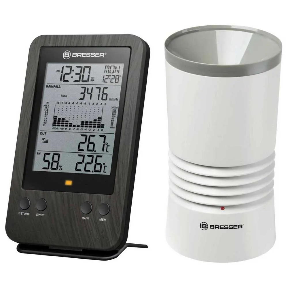 Bresser Profi Wtw Thermometer Und Hygrometer, White / black, One Size Bresser Profi Wtw Thermometer Und Hygrometer, White / black, One Size