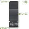 Bresser Solar Usb Dc Output Mobile 21w Ladegerät, Black / grey, One Size