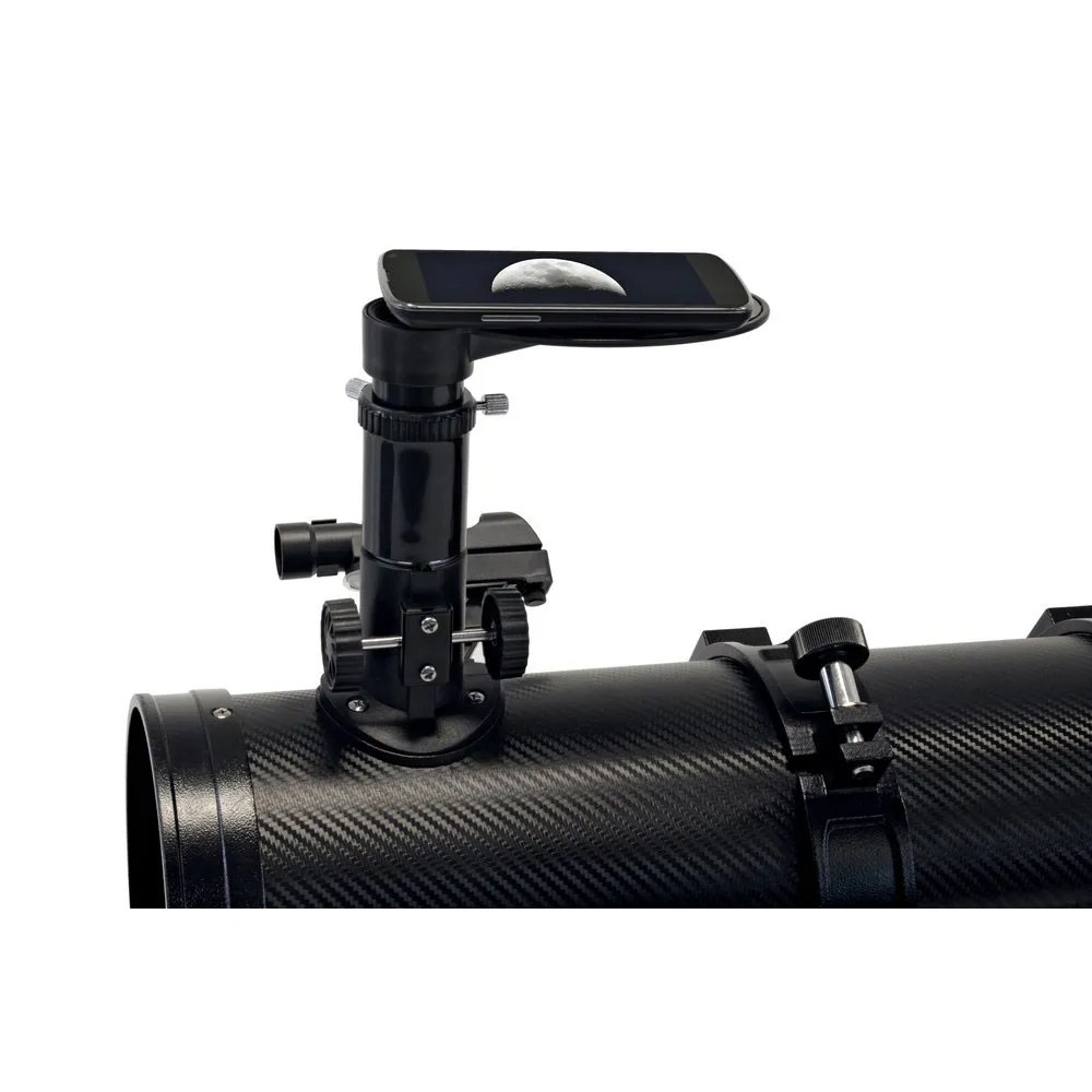 Bresser Spica 130/650 Eq3 Smartphone-halterung Für Teleskop, Black, One Size Bresser Spica 130/650 Eq3 Smartphone-halterung Für Teleskop, Black, One Size